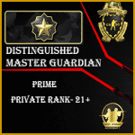 Distinguished master guardian