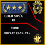 Gold nova prime accounts