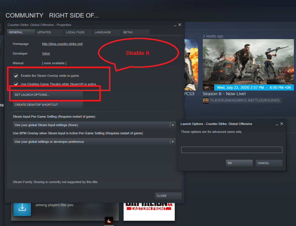 Best Set launch option CSGO 2020