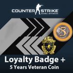 CSGO loyalty badge account