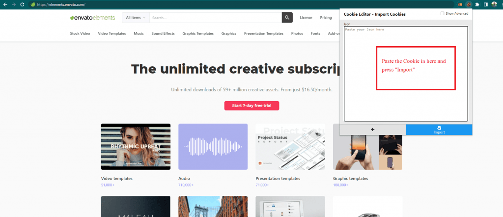 envato elements cookies free download 2022