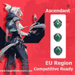 Buy Valorant Cheap EU Region Ascendant Ranked Account