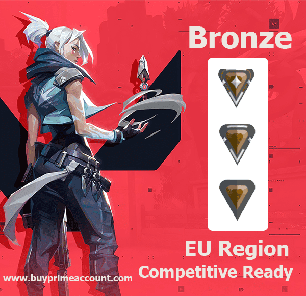 Buy Valorant Cheap EU Region Bronze Ranked Account