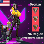 Buy Valorant Cheap NA Region Bronze Ranked Account