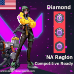 Buy Valorant Cheap NA Region Diamond Ranked Account