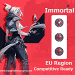 Buy Valorant Cheap EU Region Immortal Ranked Account