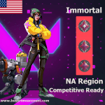 Buy Valorant Cheap NA Region Immortal Ranked Account