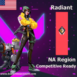 Buy Valorant Cheap NA Region Radiant Ranked Account
