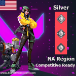 Buy Valorant Cheap NA Region Silver Ranked Account