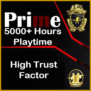 5000 hours CSGO Prime